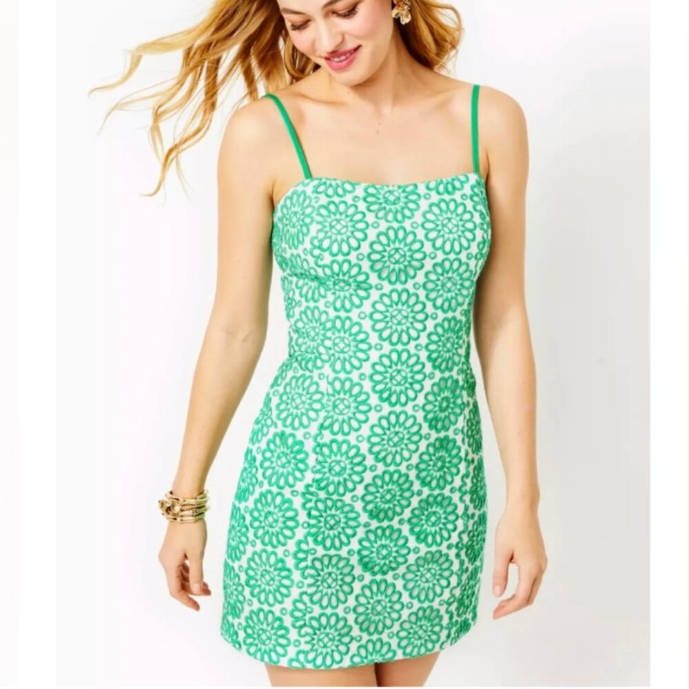 Lilly Pulitzer Women's Shelli Cotton Eyelet Romper